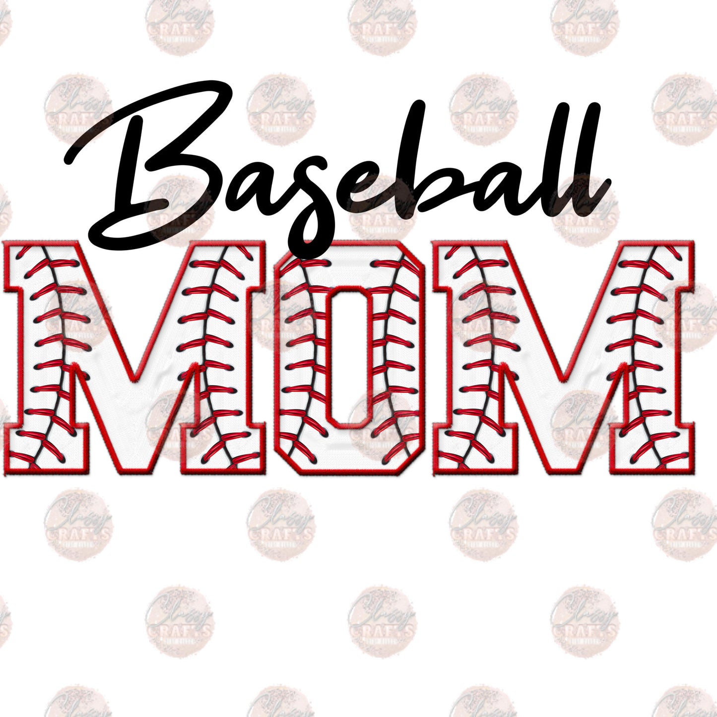 Baseball Mom Laces Transfer