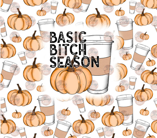 Basic Bitch Season Tumbler Wrap