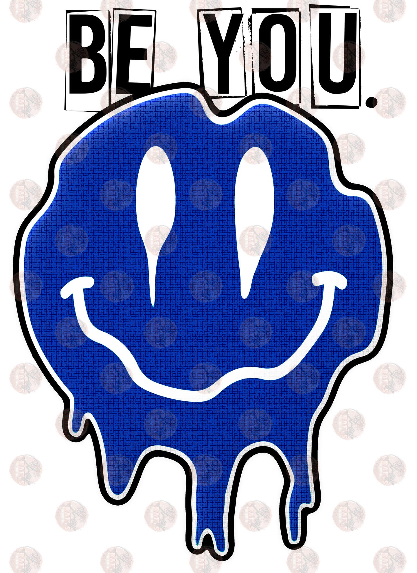 Be You Blue Transfer
