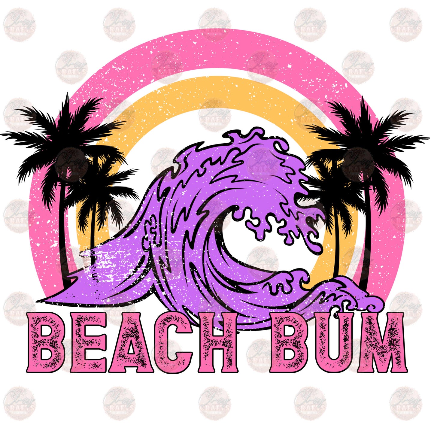 Beach Bum Purple Wave Transfer
