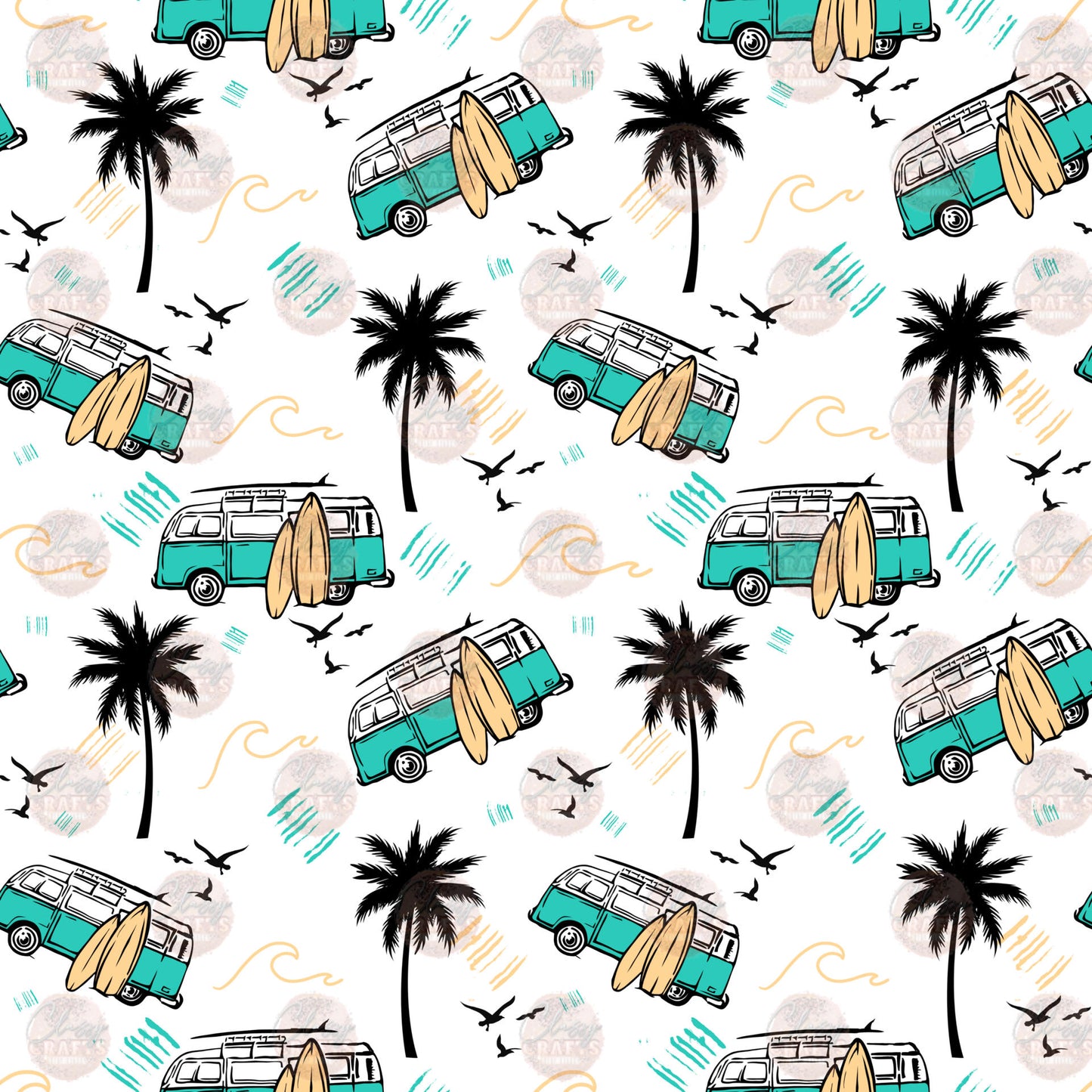 Beach Bum 2 Seamless Wrap