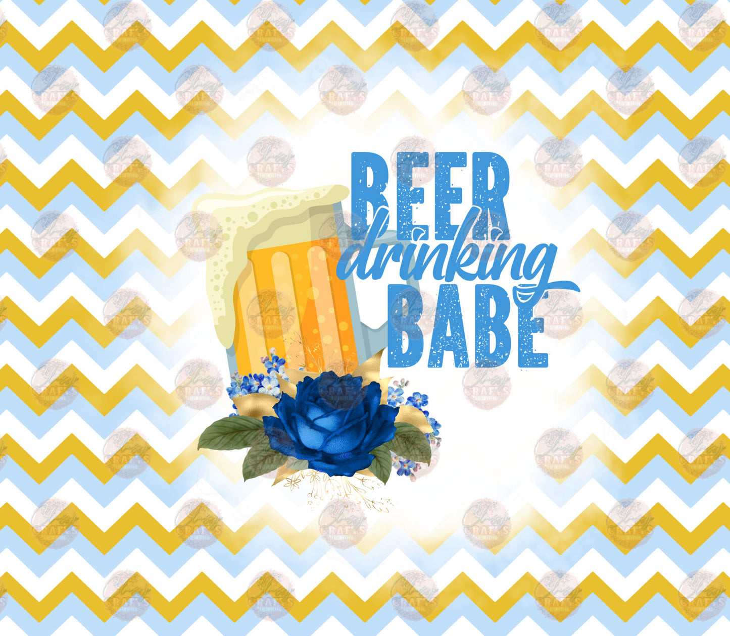 Beer Babe Tumbler Wrap