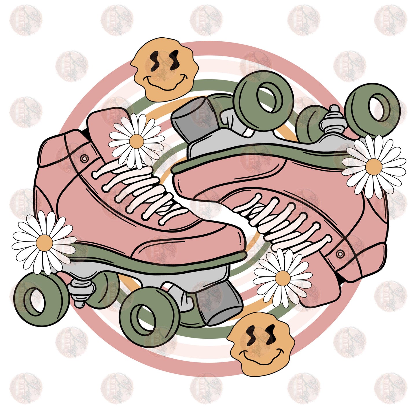 Boho Skates Transfer