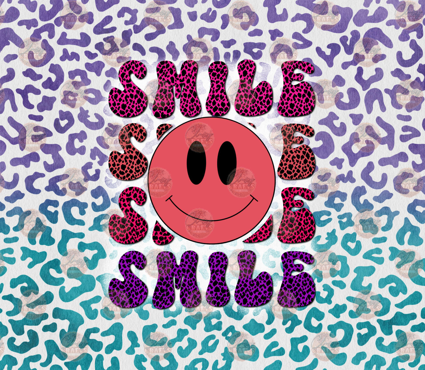 Boho Smile Tumbler Wrap