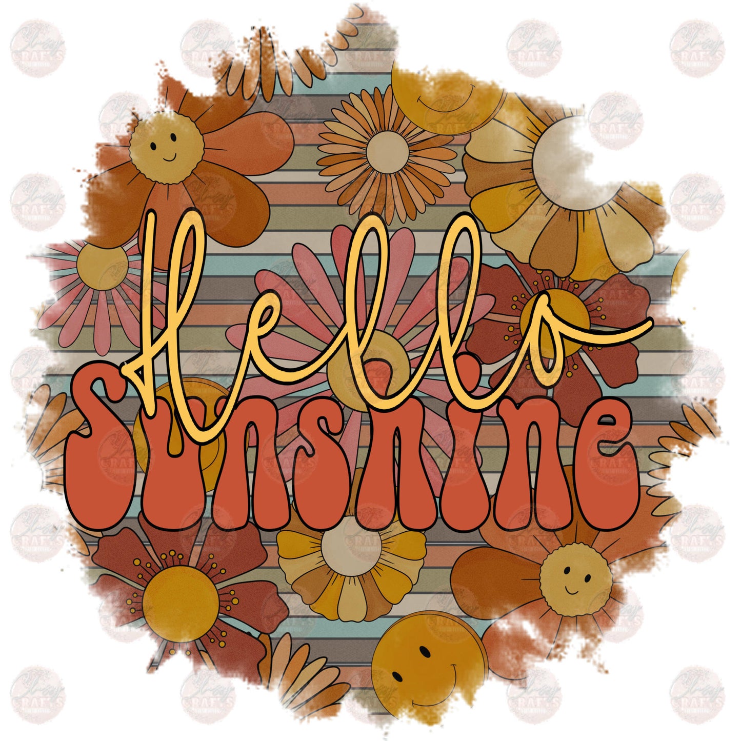 Boho Sunshine Transfer