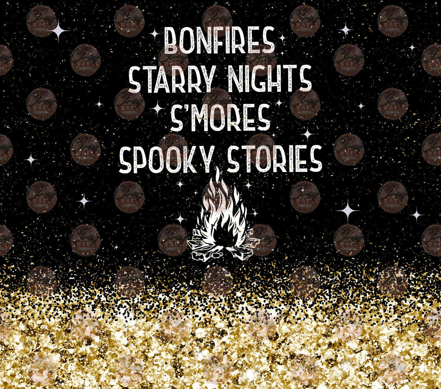 Bonfires Tumbler Wrap - Sublimation Transfer