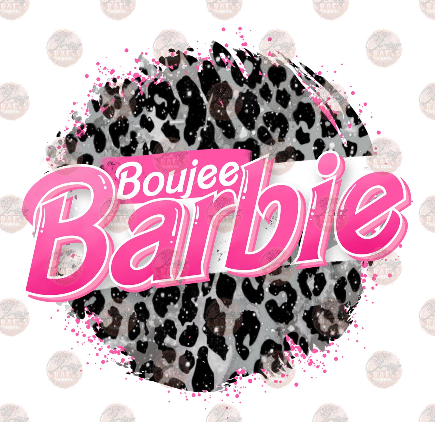 Boujee Pink Transfer