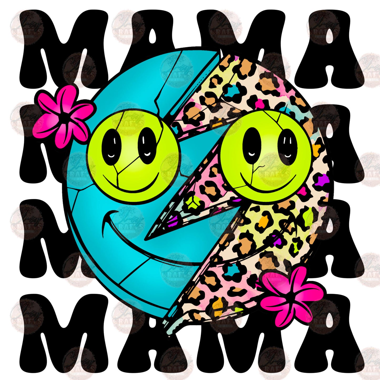 Bright Smiley Mama 2 Transfer
