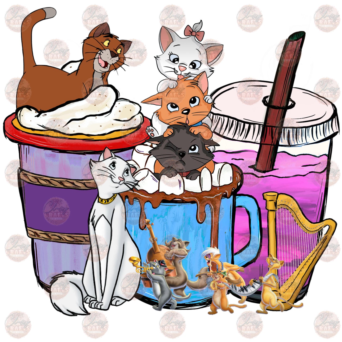 Cat Coffee Transfer