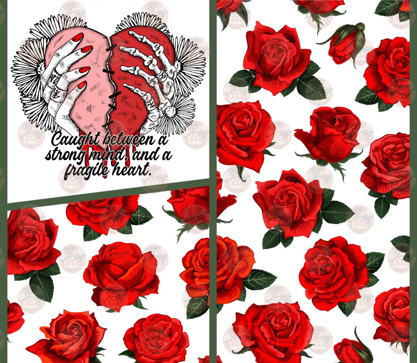 Caught Between Tumbler Wrap