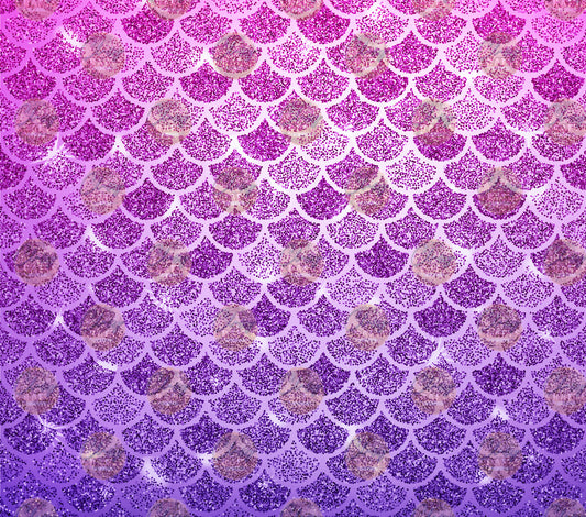 Cherry Indigo Mermaid Tumbler Wrap