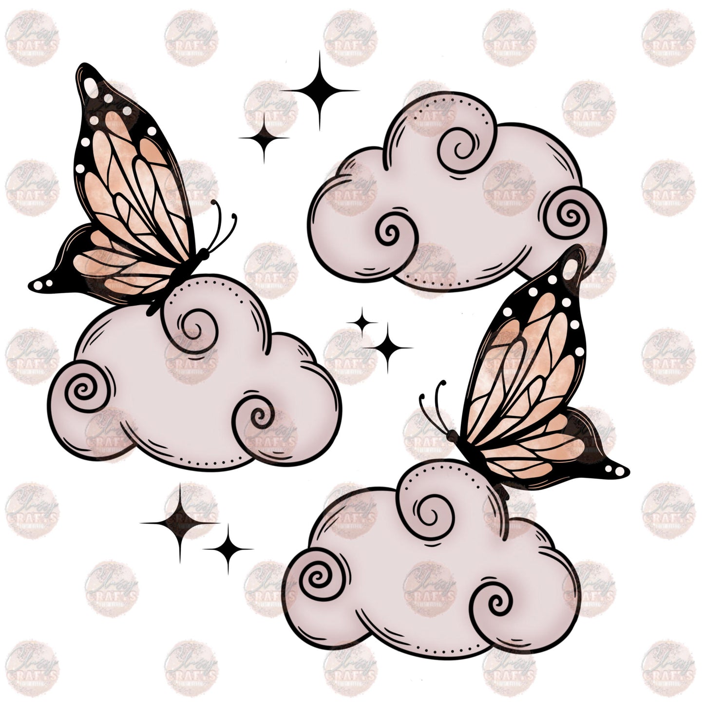 Cloud Butterfly Transfer