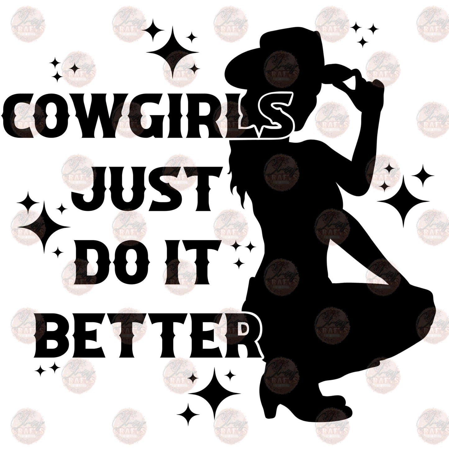 Cowgirls Just Do It Better Transfer