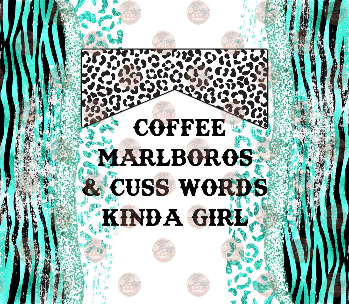 Cuss Word Kinda Girl Tumbler Wrap