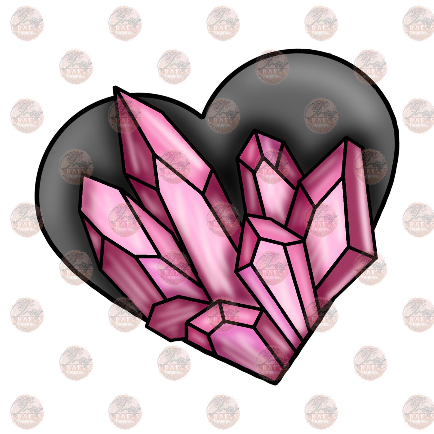 Dark Crystal Heart Transfer