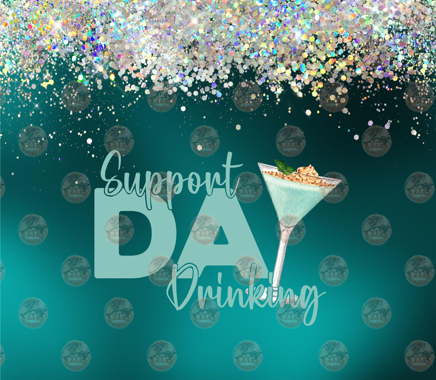 Day Drinking Tumbler Wrap