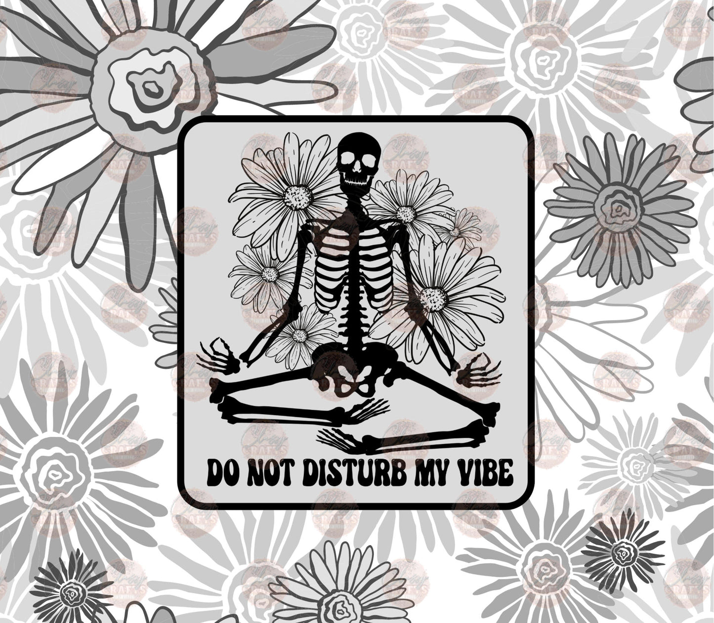 Do Not Disturb Tumbler Wrap