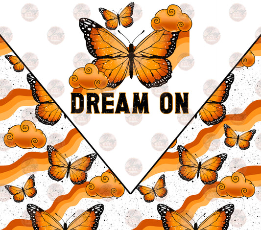 Dream On Butterfly Tumbler Wrap