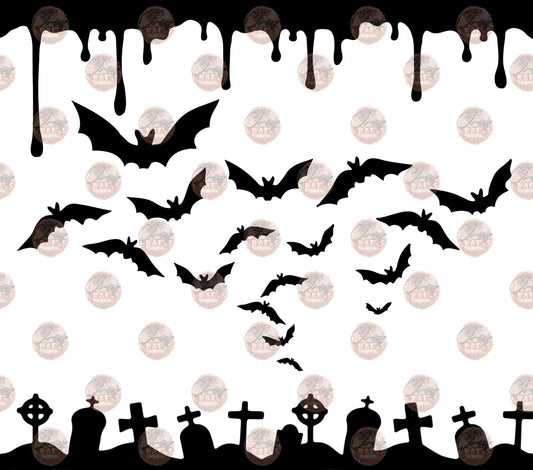 Drip Bats Tumbler Wrap