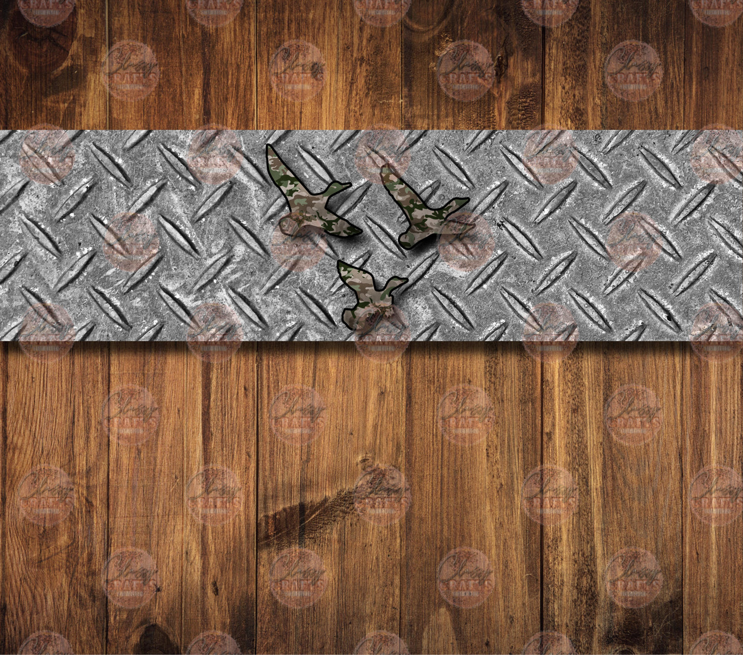 Duck Hunting Tumbler Wrap