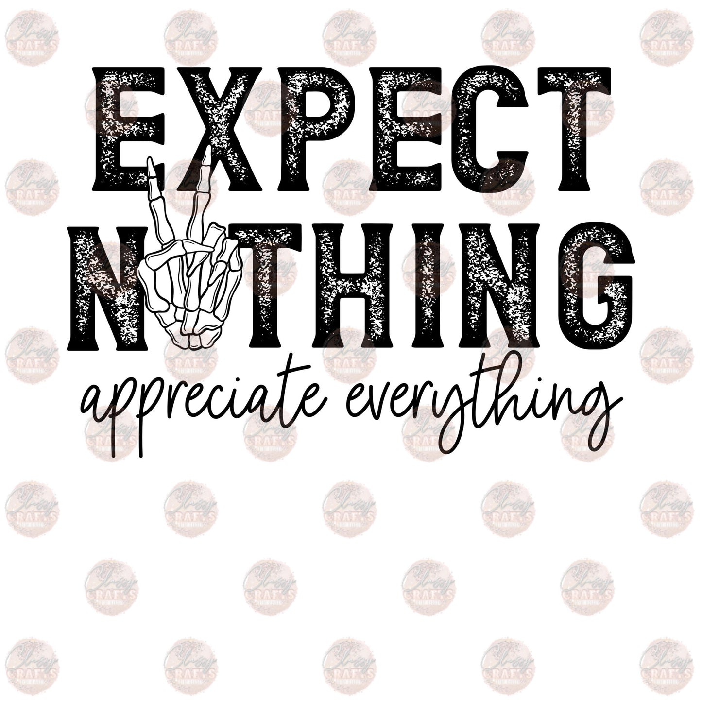 Expect Nothing Transfer