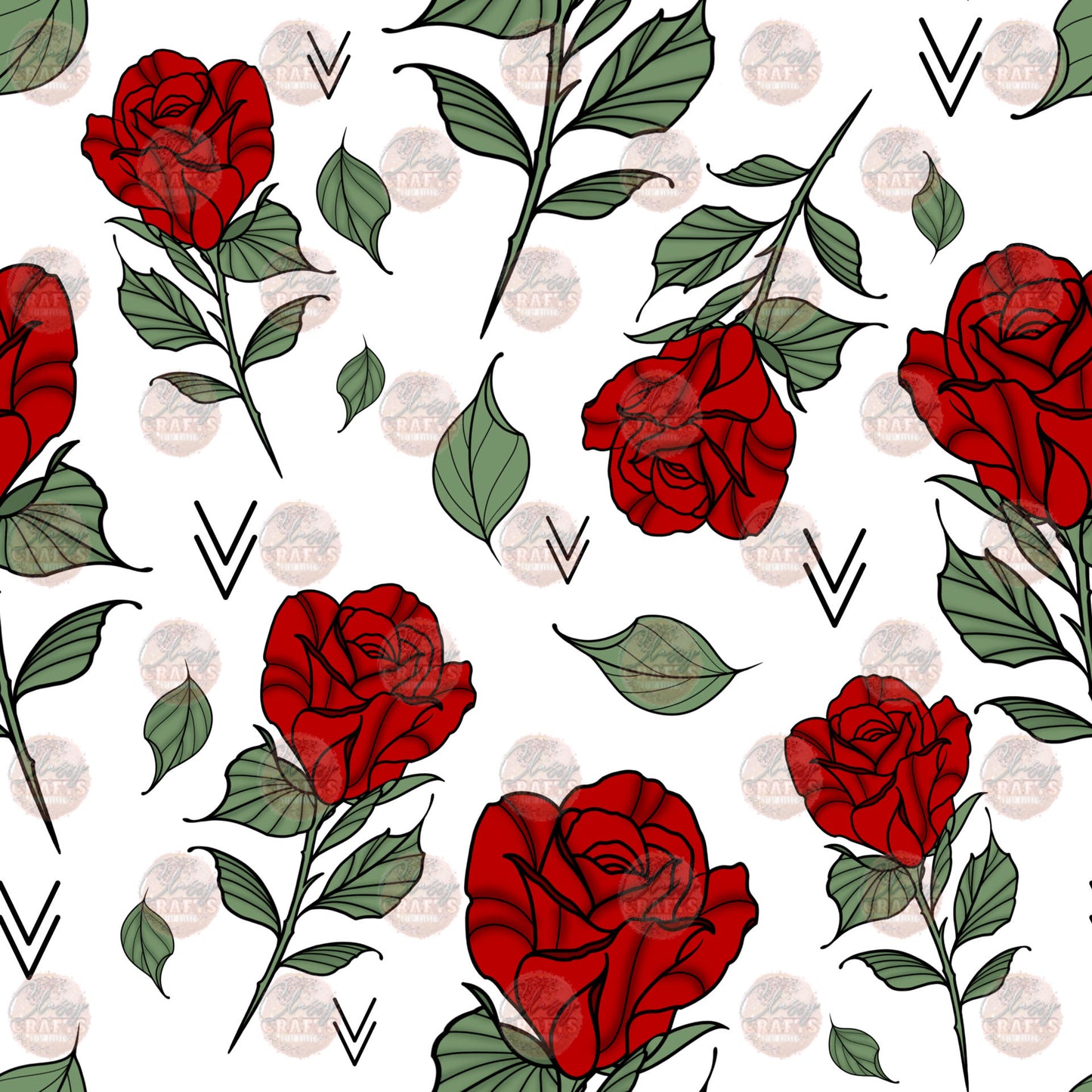 Fall Apart Floral 2 Seamless Wrap