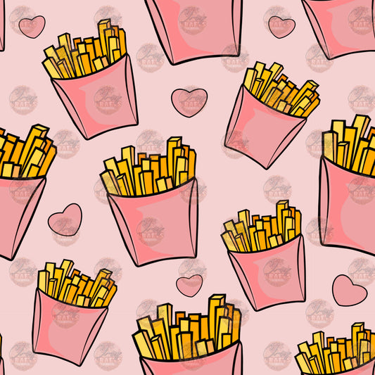 French Fries 2 Seamless Wrap