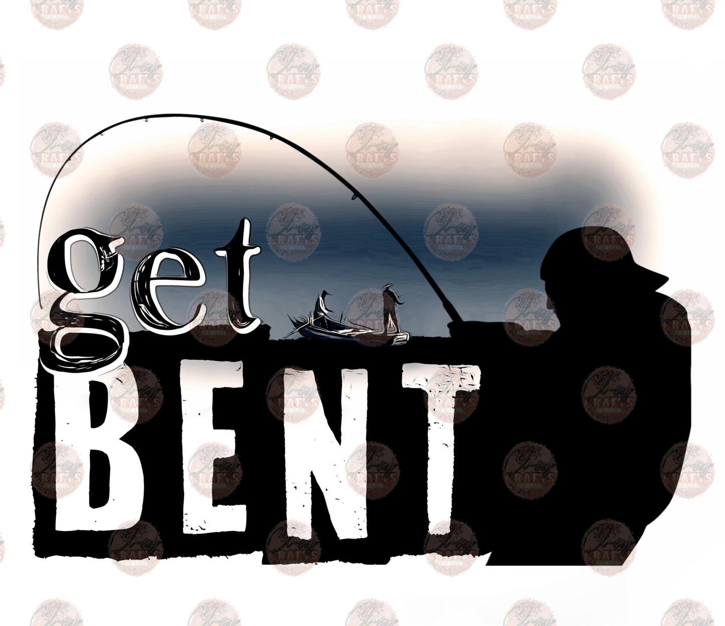 Get Bent Black Transfer