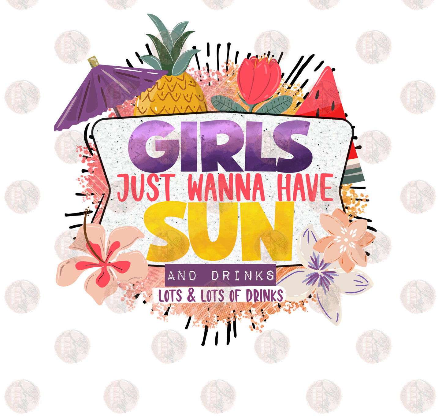 Girls Just Wanna Have Sun Transfer