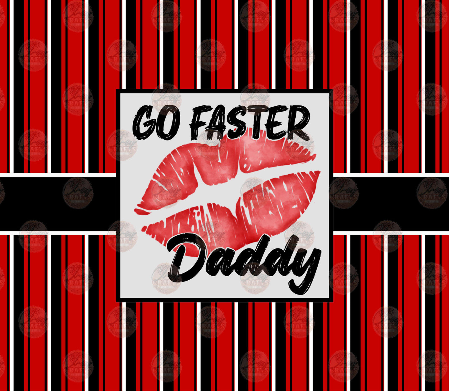 Go Faster Tumbler Wrap