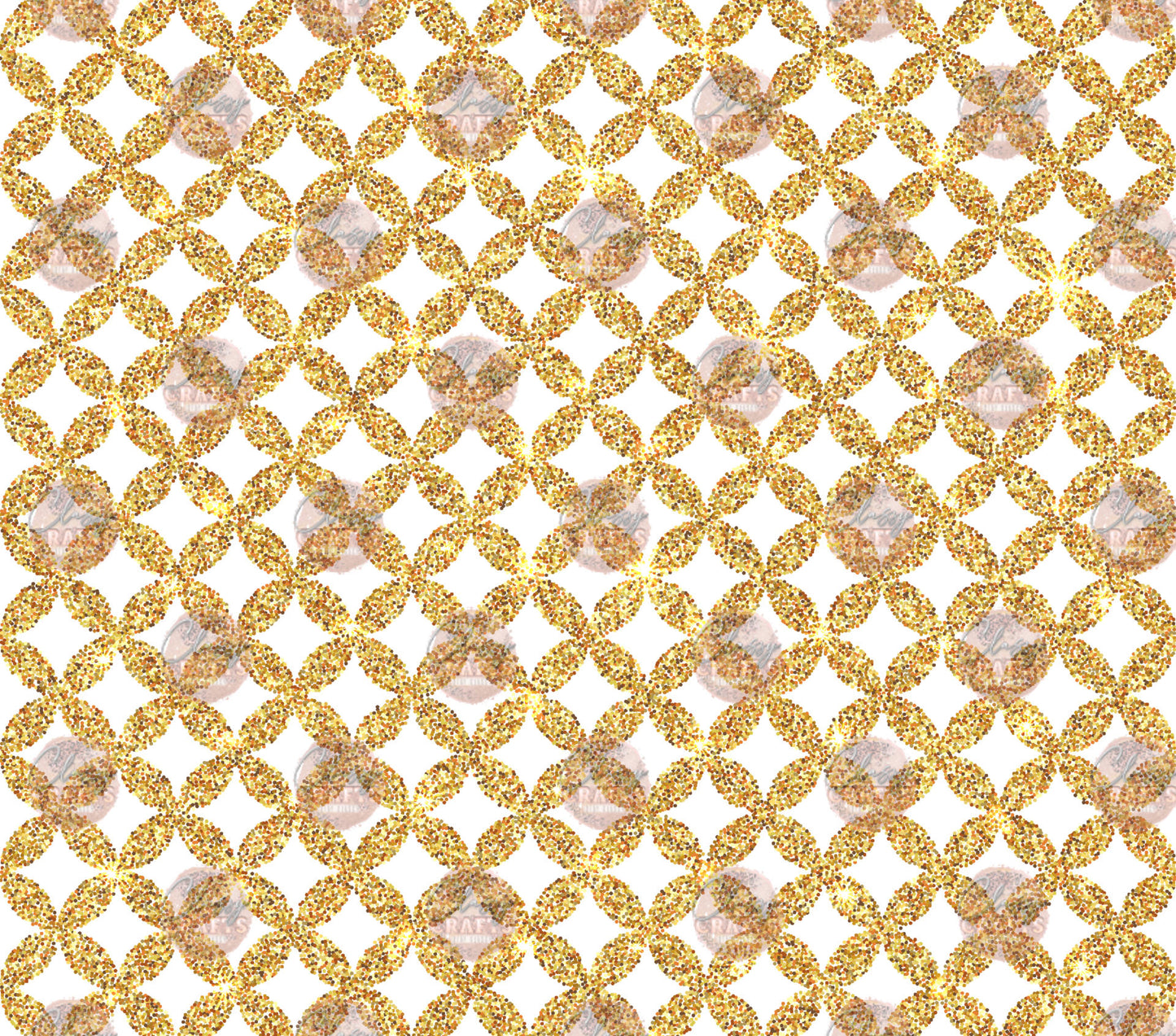 Gold Pattern Tumbler Wrap