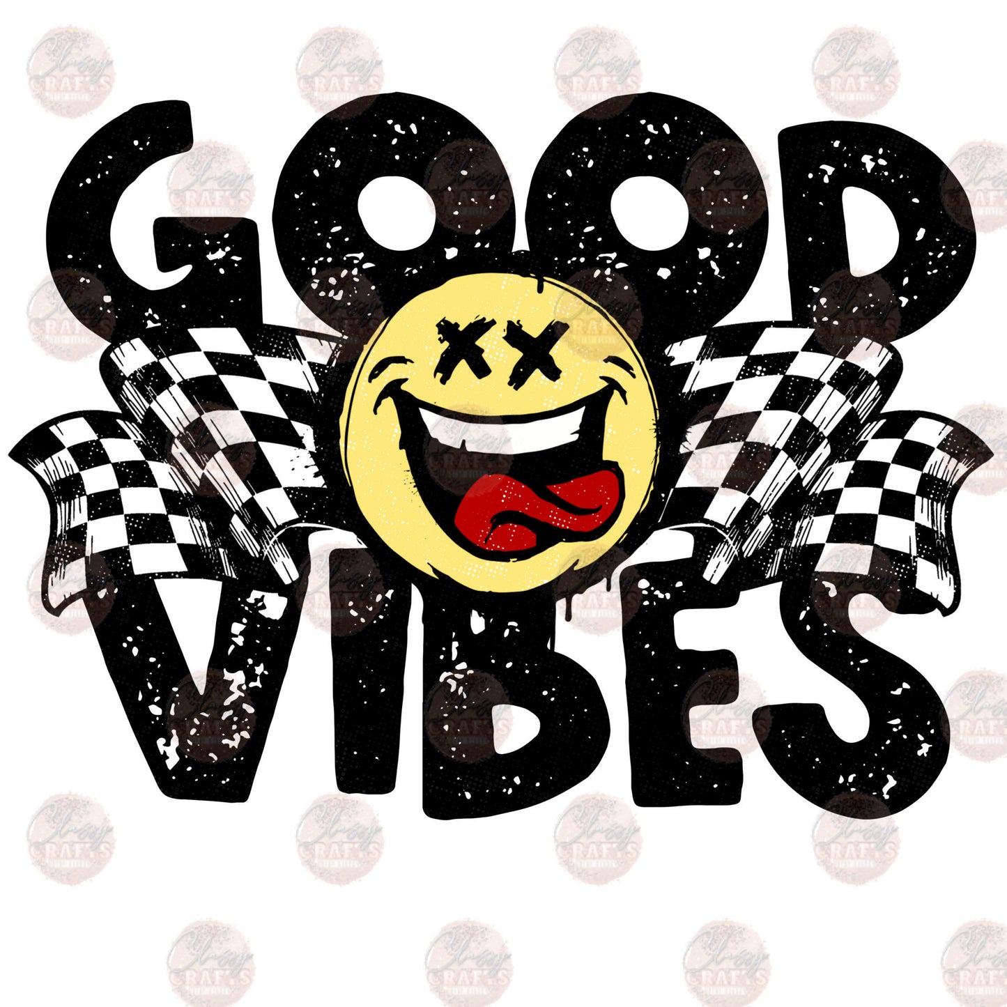 Good Vibes Retro 1 Transfer
