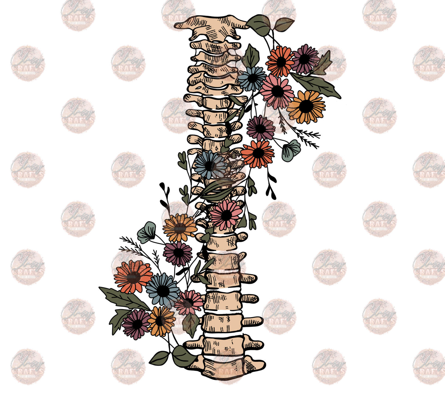 Grow Through It Spine Color Transfer