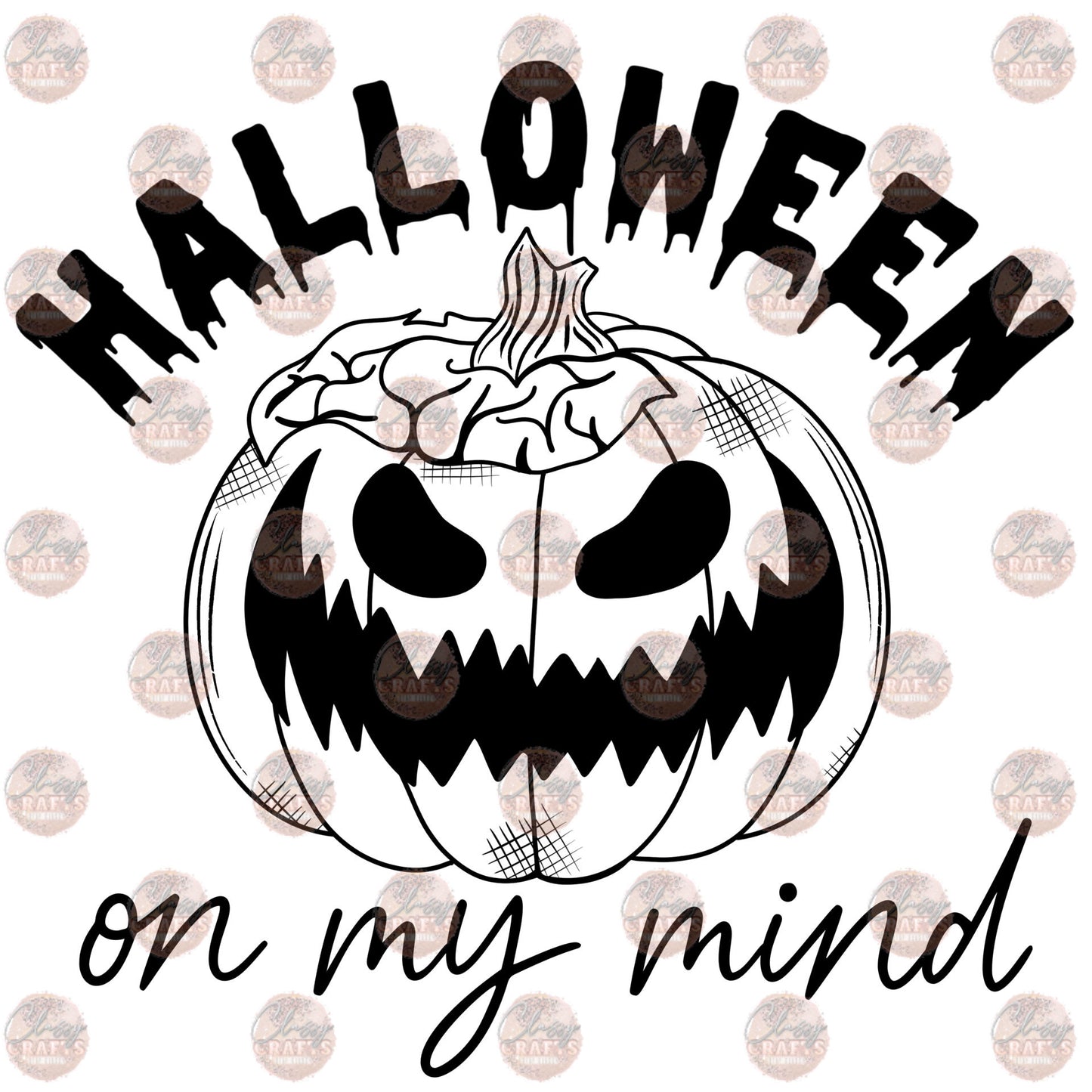 Halloween On My Mind Transfer