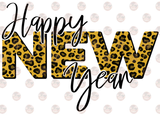 Happy NEW Year - Sublimation Transfer