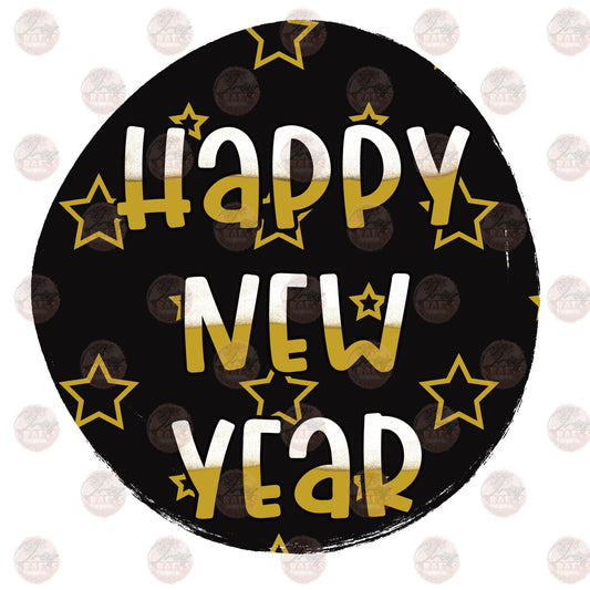 Happy New Year 1 - Sublimation Transfer