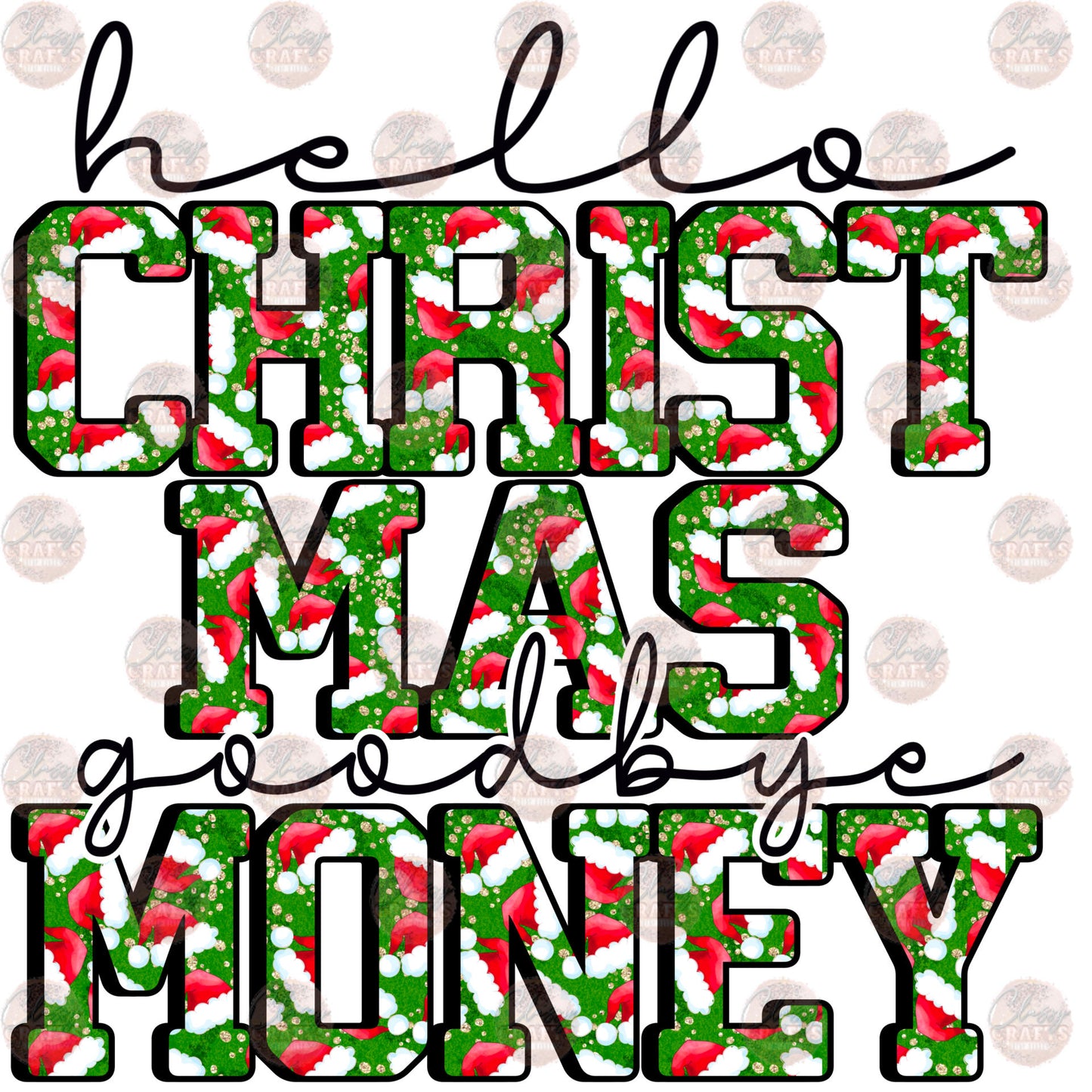 Hello Christmas Transfer