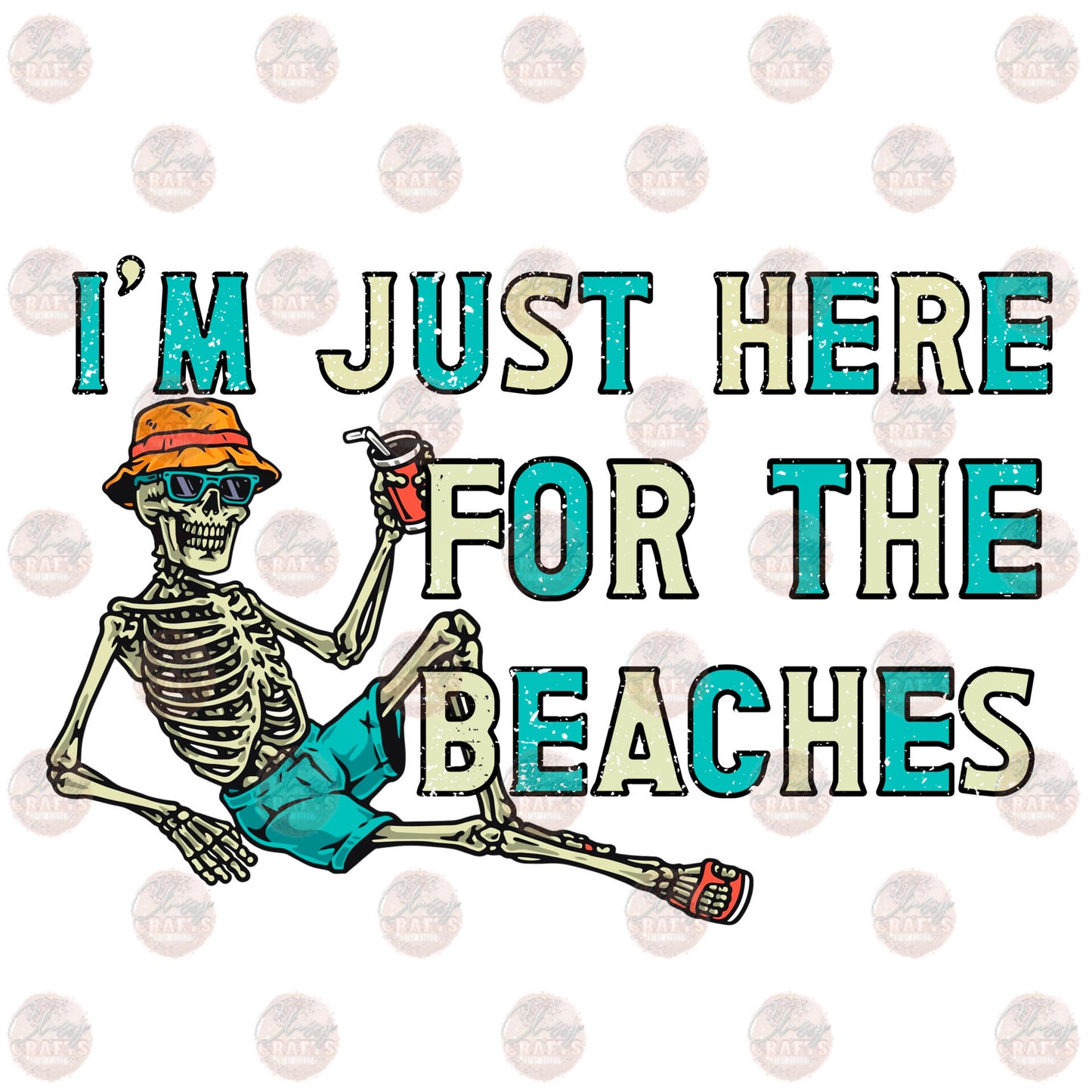 Here For The Beaches Transfer