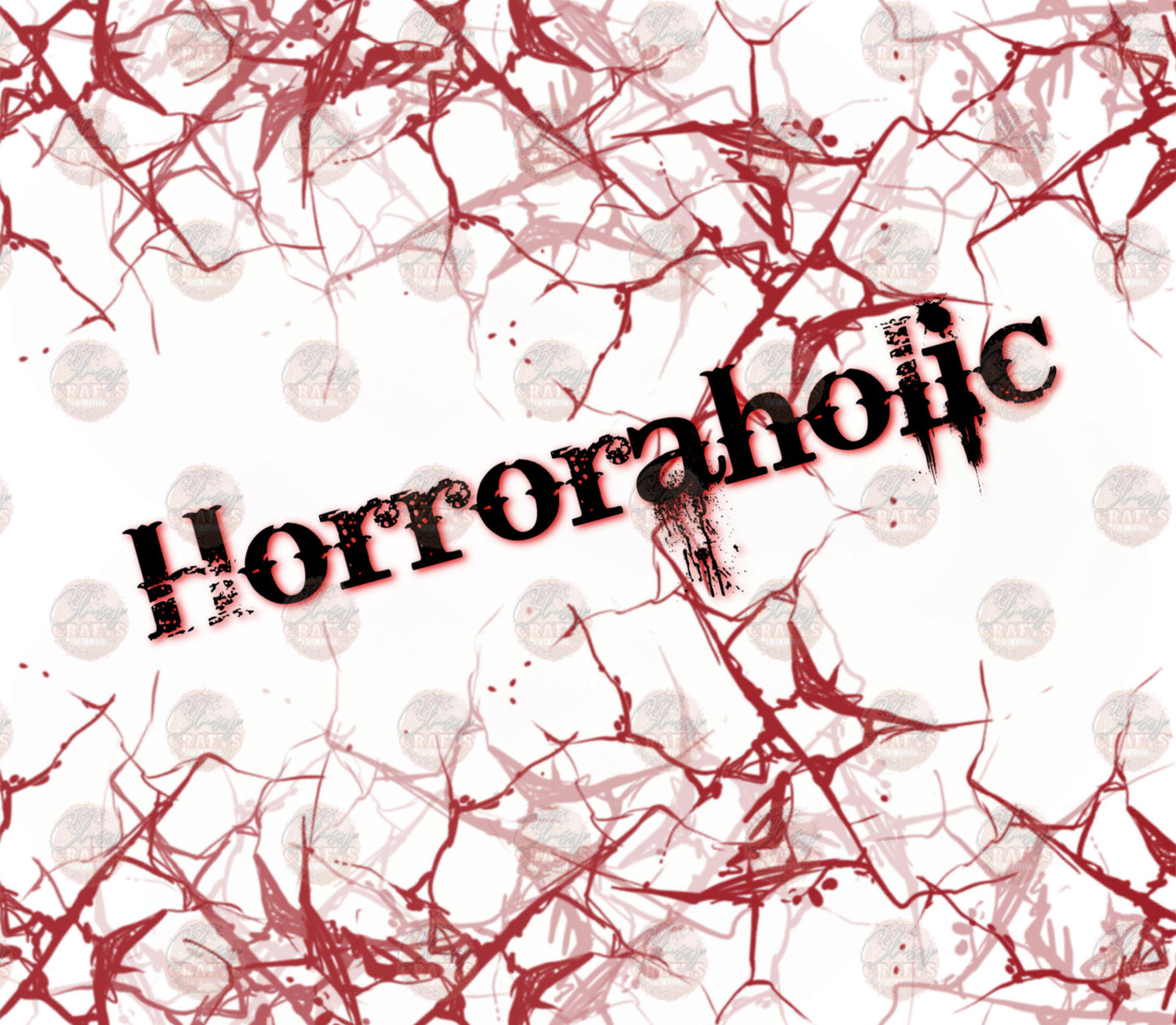 Horroraholic Tumbler Wrap