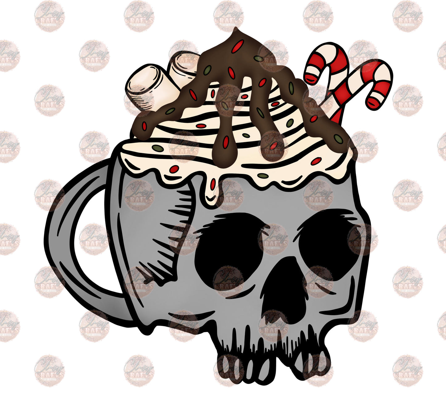 Hot Cocoa Season Mug Color Transfer