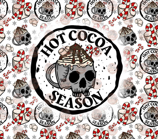 Hot Cocoa Season Tumbler Wrap