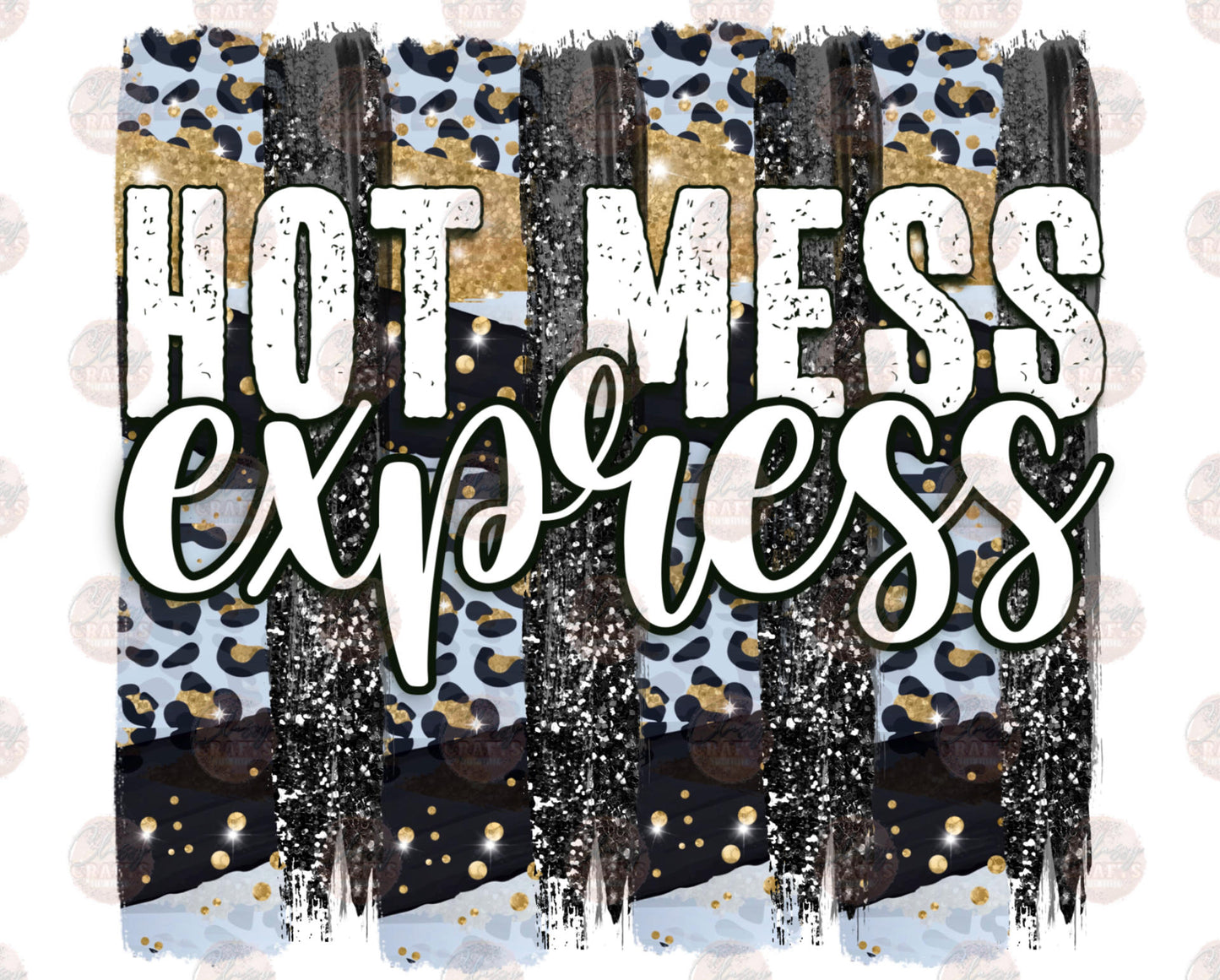 Hot Mess Express Paint Stroke Transfer