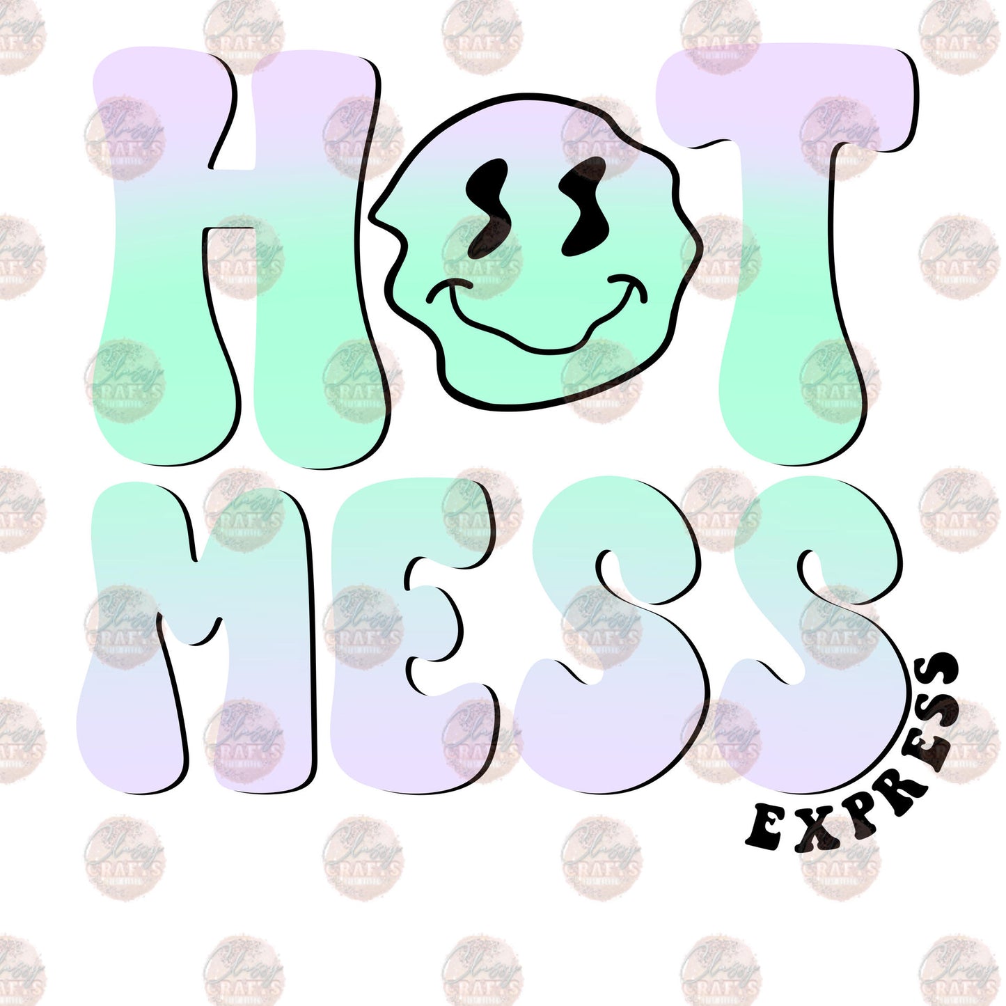 Hot Mess Express Wavy Transfer