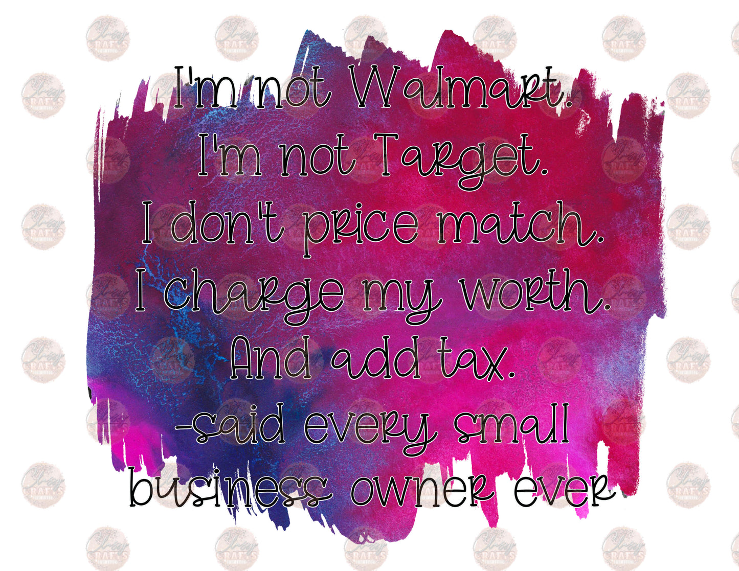 I Charge My Worth Transfer