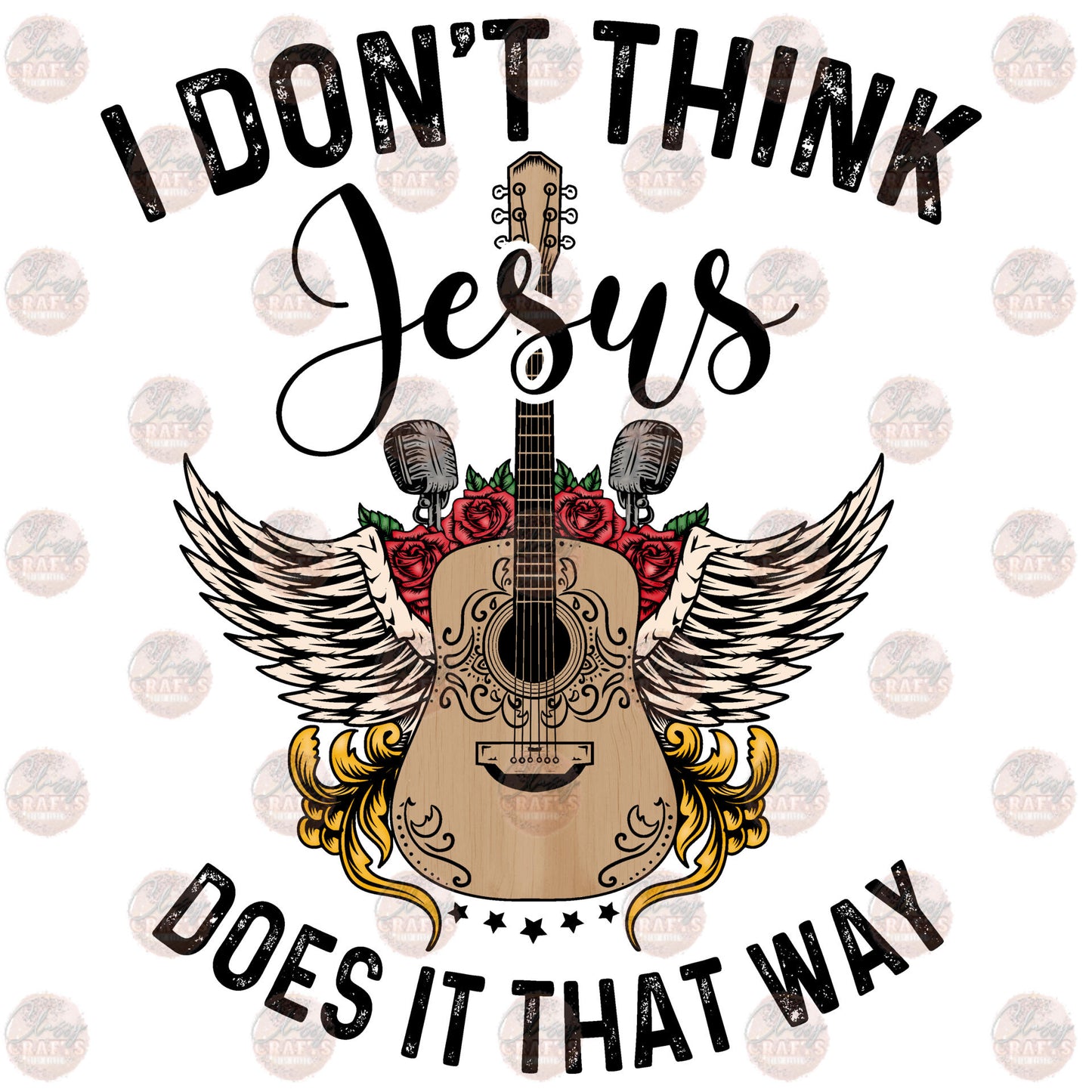 I Don't Think Jesus Transfer