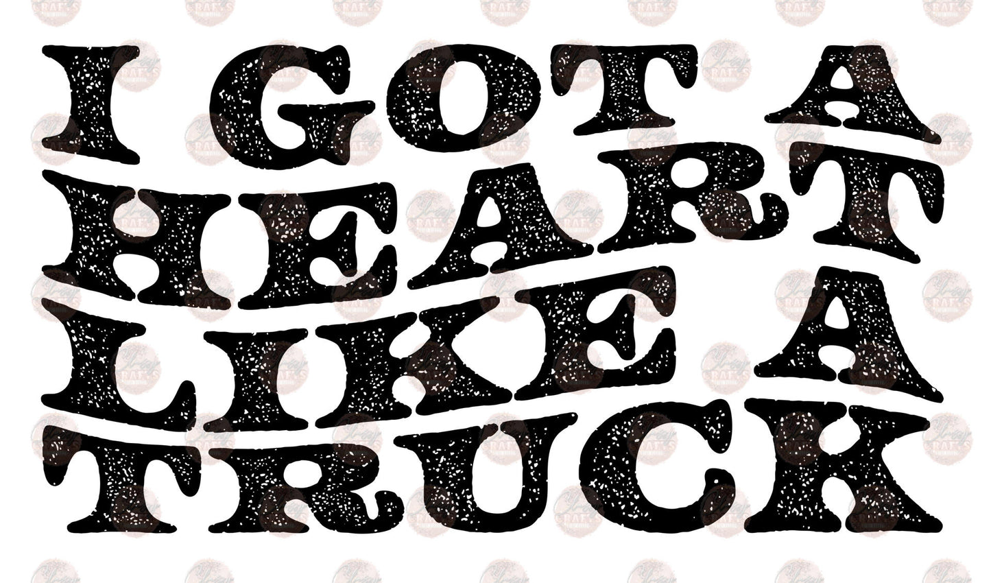 I Got A Heart Like A Truck 1 Transfer