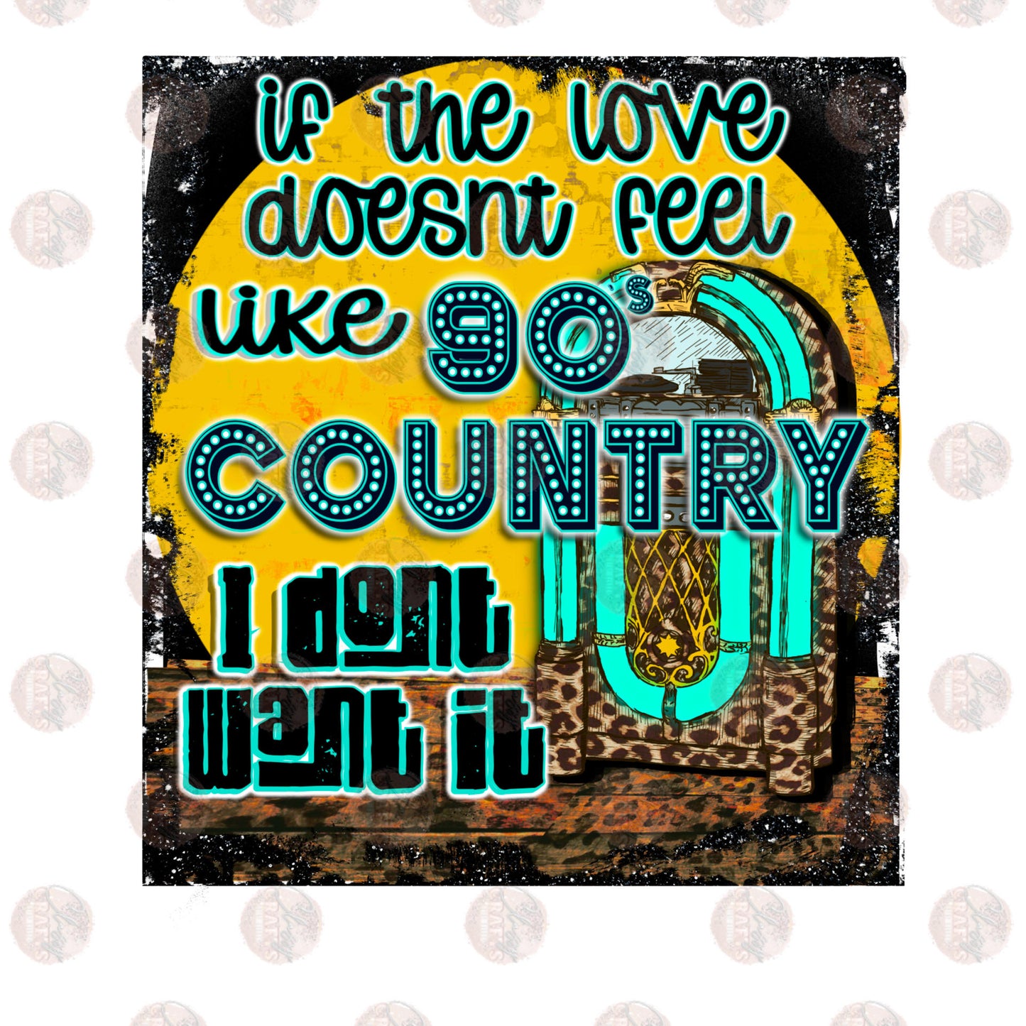 If The Love, 90s Country Transfer