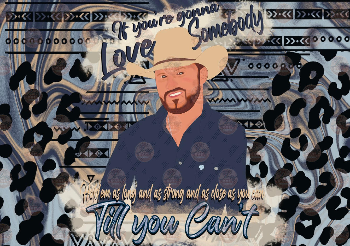 If Your Going To Love Somebody Tumbler Wrap