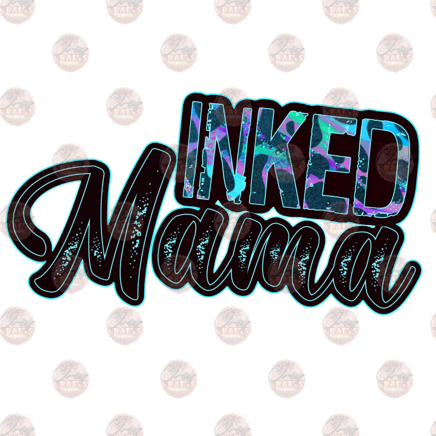 Inked Mama Mint Transfer