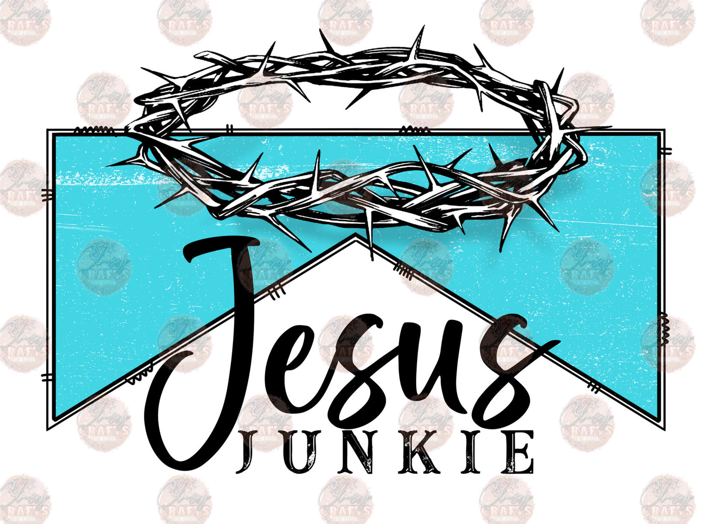 Jesus Junkie Mint Transfer